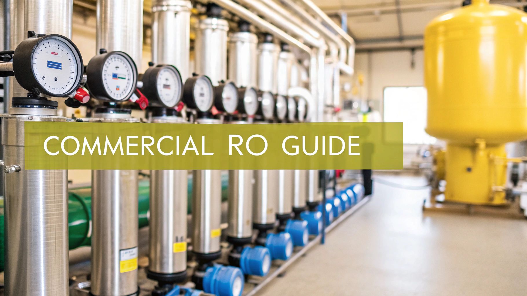 The Ultimate Guide to Commercial RO Plants in Dubai The Ultimate Guide to Commercial RO Plants in Dubai