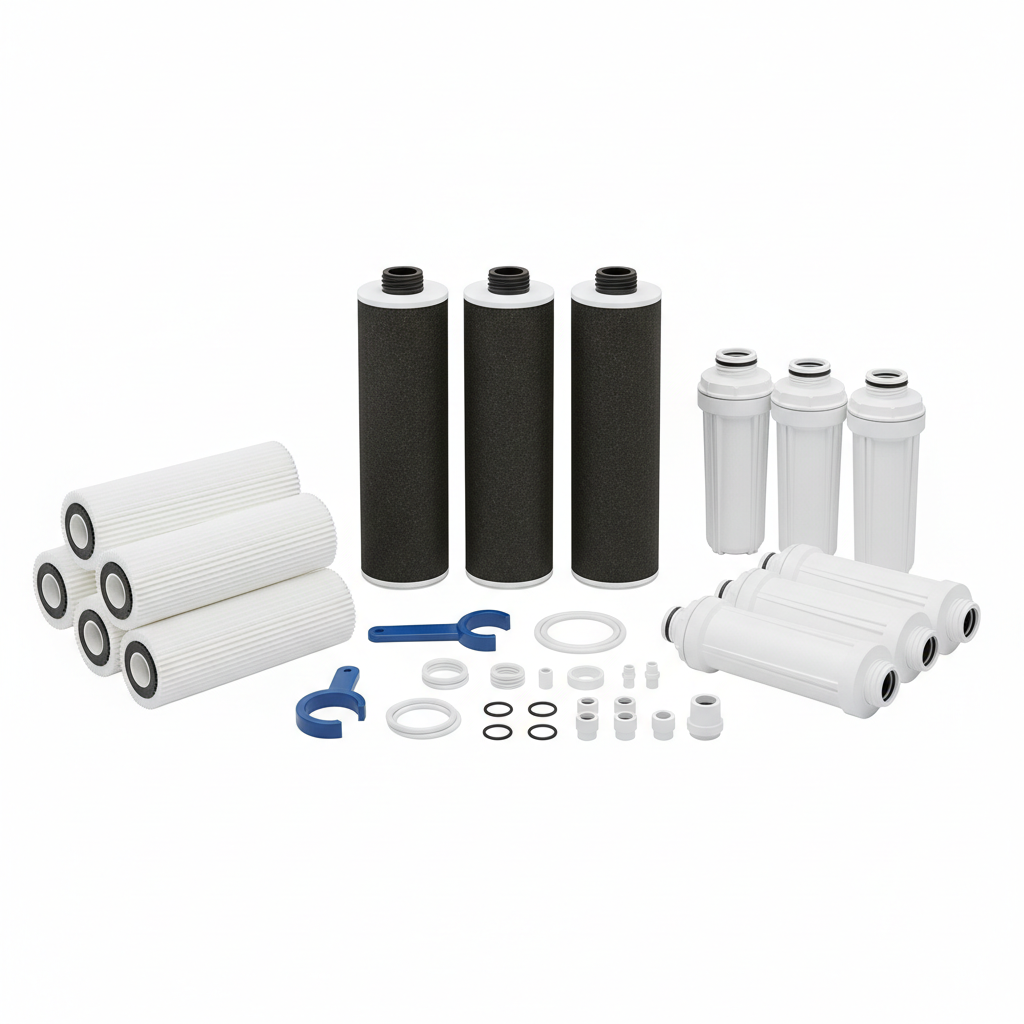 Aqua Best Filter Accessories - Replacement water filter cartridges and spare parts UAE