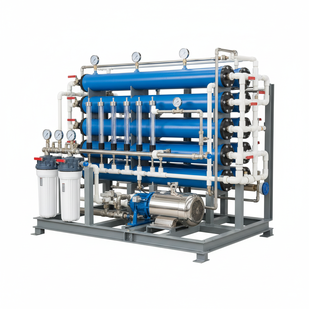 Aqua Best Brackish Water RO System - Salty water desalination and purification plant