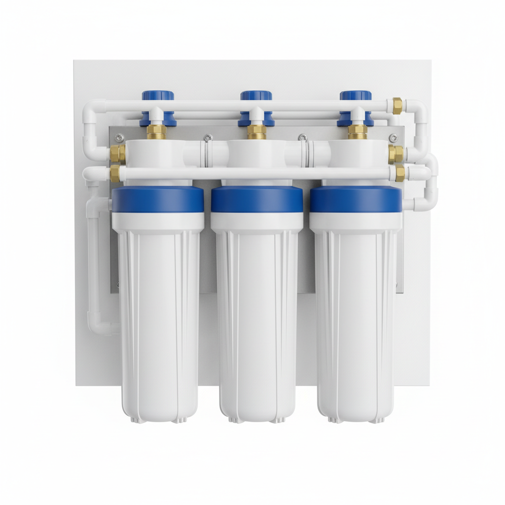 Aqua Best Whole House Water Filtration System - Complete home water treatment solution
